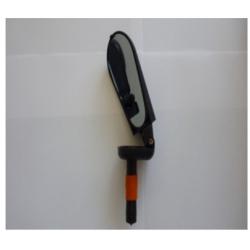 กระจกมองข้างพับได้ ทรงรียาว MR-2280S BAR END MIRROR 3D Bicycle Mirror สำหรับรูเล็ก 15-22มม.