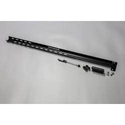 รางแร็ค Hanuman สำหรับใช้ติดตั้งบนหลังคา วัสดุอลูมิเนยม รองรับหมอบ หมอบดิส เสือภูเขา รถไตร / แกน 9mm. 12mm. 15mm. (สามารถถอดเปลี่ยนได้)