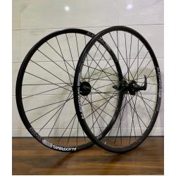 ชุดล้อเสือภูเขา Alex รุ่น XD Lite 26 นิ้ว ขอบดิส มีตาไก่ 🐓 ดุม Joytech 6 รู รองรับ 8-11สปีด