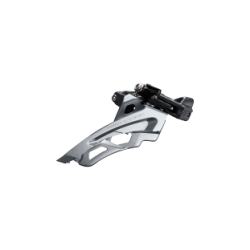 สับจาน DEORE, FD-M6000-M, 3X10-SPD, 40-42T, แคล้มป์กลาง, Side swing, 34.9MM/31.8MM