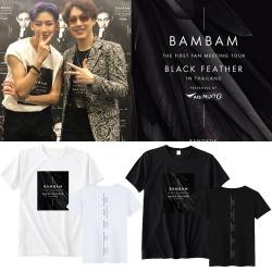 เสื้อยืด (T-Shirt) BAMBAM - BLACK FEATHER