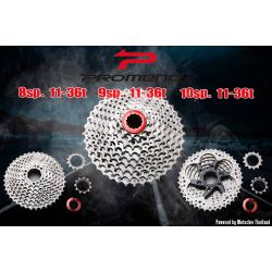สเตอร์ PROMEND 9 SPEED CASSETTE 11-36T,CSMIXL36t เฟืองสวม 9