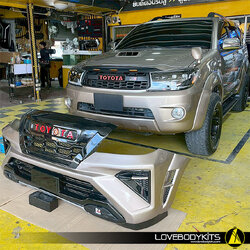 รีวิวงานติดตั้ง FORTUNER 2009 : กันชนหน้า TAKAi