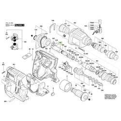 ลูกสูบค้อน สว่านลมไร้สาย Bosch บอช GBH 180-LI [#26] Pn.1618700083 (แท้) ##
