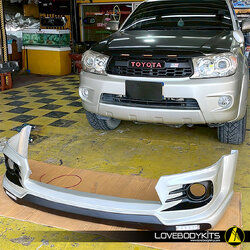 รีวิวงานติดตั้ง สเกิร์ตหน้า F-SPORT : FORTUNER 2005-2011