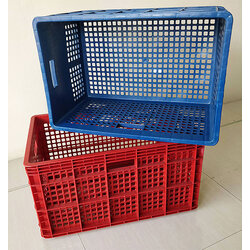 NO.426 ลังพลาสติกโปร่ง EXT. 37.0 x 55.5 x 30.5. HDPE