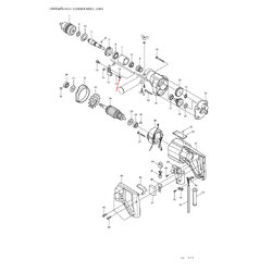 สปริงอัด 4 สว่านกระแทก Makita 8416 [#18] Pn. 231026-3 (แท้) ##