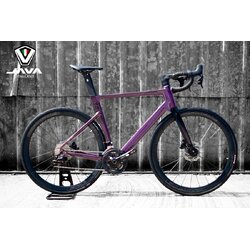 จักรยานเสือหมอบ JAVA SILURO 6 TOP DISC ชุดขับ L-TWOO RX 24 Speed (2x12) ได้รับการรองรับมาตรฐาน 𝗨𝗖𝗜 สีลิมิเตท ม่วงเมทัลลิค (Chameleon)