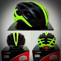 หมวกจักรยานมีแว่น X-FOX Aero TT Helmet,XF66