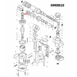 HM0810 [#38], HM0810T, TA [#39] โอริง สกัดไฟฟ้า, แย็ก Makita-มากีต้า (แท้-สัง)