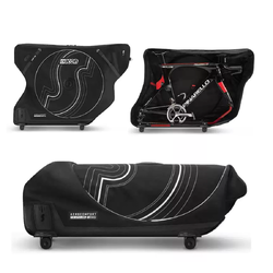 SCICON AEROCOMFORT 3.0 — กระเป๋าใส่จักรยานไตรกีฬา/เสือหมอบ/เสือภูเขา 2025 | รองรับล้อ Thru Axle | ป้องกันสุดยอด | พร้อม Smart Event Pack