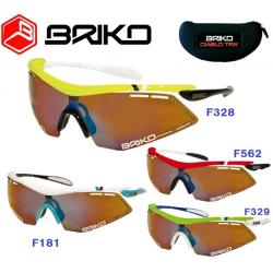 BRIKO แว่น ENDURE PRO TEAM 2 LENSES, TAIWAN (มีขอบแว่นรวม 5 สี)