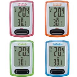 CATEYE ไมล์ไร้สาย VELO WIRELESS, CC-VT235W, สีชมพู, สีส้ม, สีฟ้า, สีเขียว