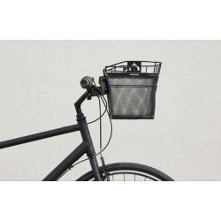 ตะกร้าหน้า TOPEAK BASKET FRONT (W/ FIXER 3E) ART NO: TB2011-B ยึดแฮนด์ สามารถติดตั้งอุปกรณ์เสริมได้