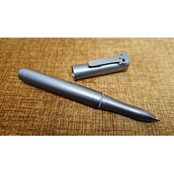 CHAVES KNIVES ULTRAMAR TWIST CAP PEN BEAD BLAST TITANIUM