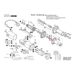 ข้อต่อ เครื่องเจียระไนราบ Bosch บอช GGS3000L [#30] P/N.1619P09263(แท้) ## (*)