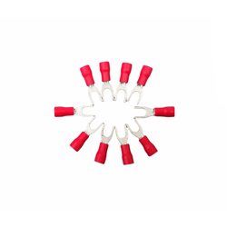 หางปลาแฉก มีปลอกหุ้ม SV 1.25-4 (ห่อ=10ตัว)