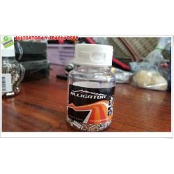 ALLIGATOR Inner Cable End Cap หัวปิดปลายสายในเกียร์ สีเงิน (ขวดละ 500 อัน),LY-IPA01#B500