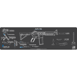 AR-15 INSTRUCTIONAL MAGNUM XXL CHARCOAL GRAY PROMAT