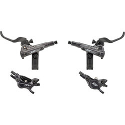 ชุดดิสเบรก XT, BLM8100/BRM8120, รุ่น 4 พอร์ต, แผ่นเบรก RESIN, 1000/1700MM, มีกล่อง