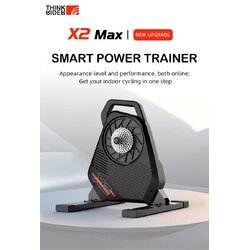 ThinkRider X2 MAX Smart Trainer 2025 - เทรนเนอร์จักรยานระดับมืออาชีพพร้อมระบบ ANT+/Bluetooth