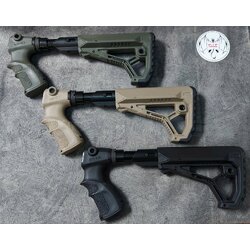 FAB Defense Remington 870 Pistol Grip And Collapsable M4Collapsible Buttstock With Shock Absorber for Remington 870