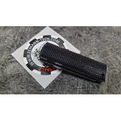 Eemann Tech Mainspring Housing for 1911, Checkered 25 lpi, Flat -Color : Black