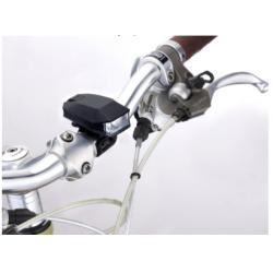 ไฟหน้า S-SUN LED front light ชาร์จ USB ,SS-L127SW (Made in Taiwan) สีดำ