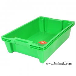 ลังพลาสติก ขนาด 36.0 x 53.5 x 14 cm. เกรด A HDPE เบอร์ 419