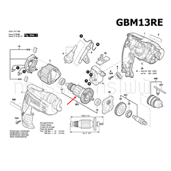 ทุ่น สว่านไฟฟ้า Bosch บอช GBM 13 RE [#803] Pn.2609120339 (แท้)##