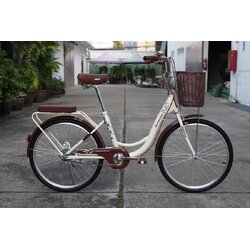 Hero housewife's bicycle, Mamachari model, 24" wheels, no gears