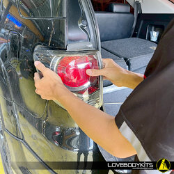 รีวิวงานติดตั้ง ไฟท้าย ลาย BMW : FORTUNER CHAMP