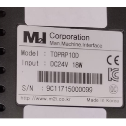 TOPRP10D TOUCH PANEL " M2I "