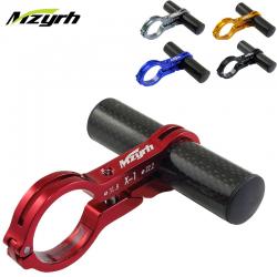 อแดปเตอร์ไมล์ MZYRH Bike Handlebar Extension Clamp Mount Holder,mzyrh02มีสีแดง