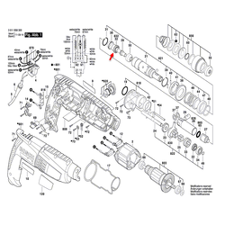 แปรงยาง สว่านโรตารี่ Bosch บอช GBH 2-18 RE [#832] Pn.1610508051 (แท้-สั่ง)