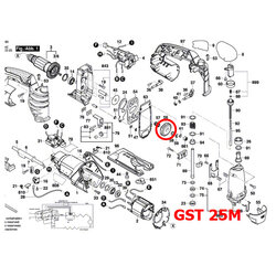 GST 25M [#56] เฟืองเยื้องศูนย์ จิกซอว์ Bosch (แท้-สั่ง)