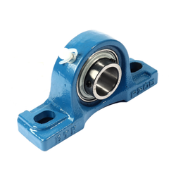 ตลับลูกปืนตุ๊กตา หมอนบล็อกแบริ่ง ระบบซีลป้องกันฝุ่น รูเพลา 1 นิ้ว ETK อีทีเค รุ่น UCP205-16 Pn.E151-0005 (แท้) ##