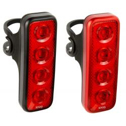 KNOG ไฟท้ายไบเดอร์ม๊อบวีโฟร์อาย BLINDER MOB V FOUR EYES, 4 หลอด