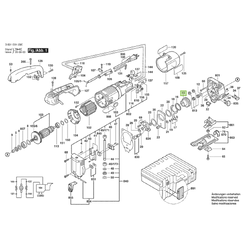 ชุดเฟือง เลื่อยจิ๊กซอว์ บอช Bosch GST80PB #15 Pn.1619P02581 (แท้)## (*)