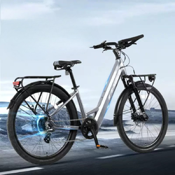 จักรยานไฟฟ้า FNIX FINIS 27.5 นิ้ว | มอเตอร์ 350W + เกียร์ Shimano 8 สปีด | แบต 36V/12Ah | แรงบิดสูง ช่วยปั่น 5 ระดับ