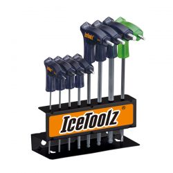 เครื่องมือชุดหกเหลี่ยมสองด้าน 8 ชิ้น ICETOOLZ TwinHead Wrench Set (7M85 )