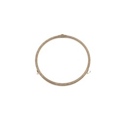 ล้อรองจาน-ขารองจาน ไมโครเวฟ 7.5นิ้ว (สีน้ำตาล)