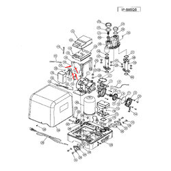 ขารองตัวกรองสัญญาณ ปั๊มน้ำ มิตซู IP-505 [#38] Pn.H05501G00 (ราคา/ชิ้น) (แท้-สั่ง)