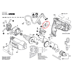 ตัวเลื่อนปรับ Bosch บอช GBM350RE [#33] Pn.2609100180 (แท้-สั่ง)