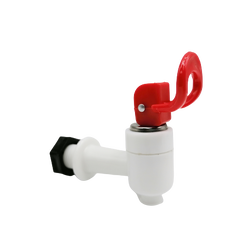 หัวก็อกตู้น้ำดื่ม เกลียวนอก(น้ำร้อน-สีแดง) #2