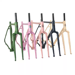 เฟรมจักรยาน TQIQT TG006 แบบ Off-Road Disc Brake | เฟรมเหล็กโครเมียมโมลิบดีนัม 4130 สำหรับถนนและเส้นทางออฟโรด