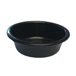 กะละมัง เบอร์ 40 สีดำ ขนาด 40.5 x 12 cm. ราคาโหล ละ 195 บาท จำนวน มัดละ 10 โหล