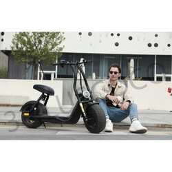สกู๊ตเตอร์ไฟฟ้า 3PLUS HS06 Fat Tyre Scooters Electric Citycoco ,มอเตอร์ 1000W EEC ยางใหญ่ 14 นิ้ว ปี 2023