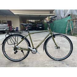 จักรยานกราเวล DARKROCK SUPER TRAVEL 700C GRAVEL BIKE 700C เกียร์ดุม NEXUS ไฟหน้า LED