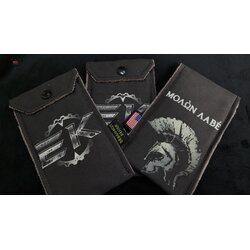 EKNIVES Knife Pouch Microfiber Lined Molon Labe Logo